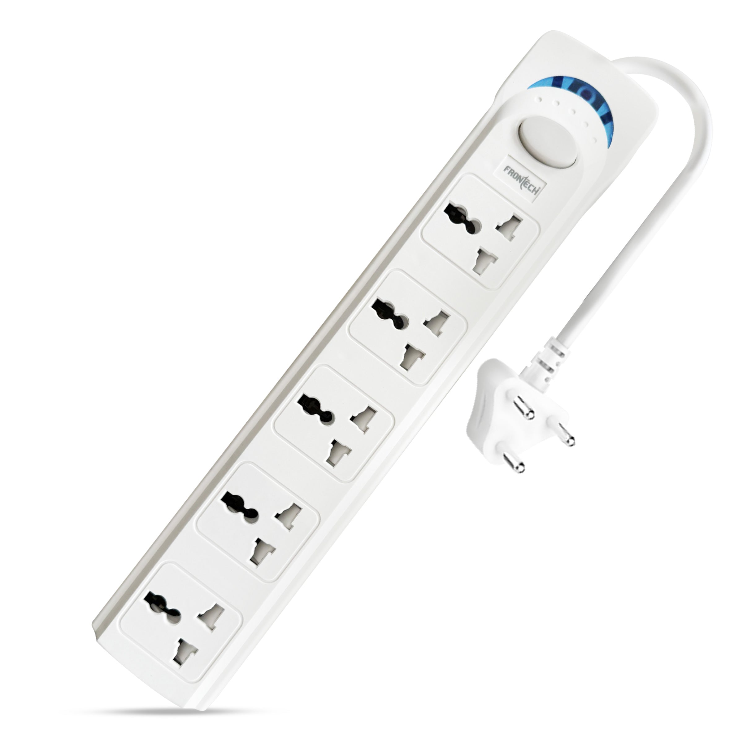 FRONTECH FT-3548 Power Extension Board with 5 Universal Sockets & 1.5M Cable | Multi Plug Extension Cord with Power Safety Switch | 2500W Max Load, Fireproof & Heat Resistant Design | Wall Mount Option for Home, Office & Travel (FT-3548) FRONTECH FT-3548 Power Extension Board with 5 Universal Sockets & 1.5M Cable | Multi Plug Extension Cord with Power Safety Switch | 2500W Max Load, Fireproof & Heat Resistant Design | Wall Mount Option for Home, Office & Travel (FT-3548)